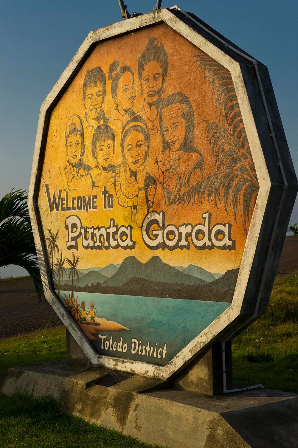 Punta Gorda Sign Belize